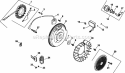 Page J Diagram and Parts List for CH740-0080  Kohler Engine