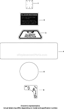 Page F Diagram and Parts List for CH730-0080  Kohler Engine