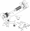 Page A Diagram and Parts List for CH740-0091  Kohler Engine