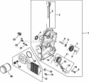 Page K Diagram and Parts List for CH730-0161  Kohler Engine