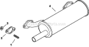 Page H Diagram and Parts List for CH20-64755  Kohler Engine