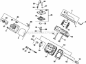 Page H Diagram and Parts List for CH740-0125  Kohler Engine