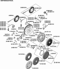 Part Location Diagram of 24176133-S Kohler Harness, Wiring (Dsai Lp/Ng)