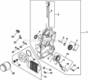 Page K Diagram and Parts List for CH740-0053  Kohler Engine