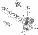 Part Location Diagram of 2546213-S Kohler Valve, Oil Drain Medium