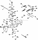 Page G Diagram and Parts List for CH730-0022  Kohler Engine