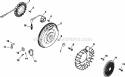 Page K Diagram and Parts List for CH740-3006  Kohler Engine