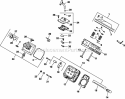 Page K Diagram and Parts List for CH730-0142  Kohler Engine