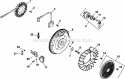 Page K Diagram and Parts List for CH740-0015  Kohler Engine