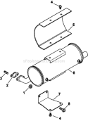 Page G Diagram and Parts List for CH730-0015  Kohler Engine