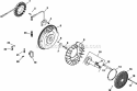 Part Location Diagram of 2414453-S Kohler Kit: Shaft Front Drive