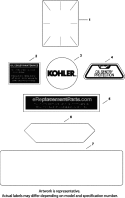 Page G Diagram and Parts List for CH740-3006  Kohler Engine