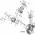 Page J Diagram and Parts List for CH740-3130  Kohler Engine