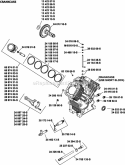 Page D Diagram and Parts List for CH740-3119  Kohler Engine