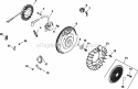 Page K Diagram and Parts List for CH740-0139  Kohler Engine