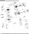 Part Location Diagram of 2408305-S Kohler Pre-cleaner (high)