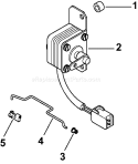 Page F Diagram and Parts List for CH740-CH740-0035  Kohler Engine