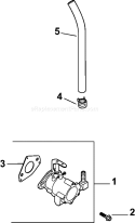 Part Location Diagram of 2485349-S Kohler Kit, Carburetor W/Gaskets