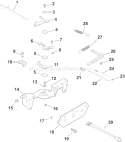 Page F Diagram and Parts List for CH25S-68676  Kohler Engine