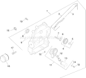 Page L Diagram and Parts List for CH25GS-68701  Kohler Engine