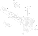 Page C Diagram and Parts List for CH740S-CH740-0044  Kohler Engine