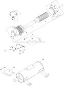 Page M Diagram and Parts List for CH740S-CH740-0045  Kohler Engine