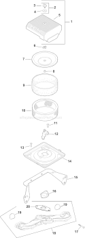 Page A Diagram and Parts List for CH25S-68667  Kohler Engine