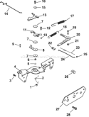 Page F Diagram and Parts List for CH740S-CH740-0056  Kohler Engine