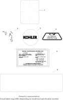 Page E Diagram and Parts List for CH740S-CH740-0061  Kohler Engine