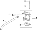 Page H Diagram and Parts List for CH740S-CH740-0070  Kohler Engine