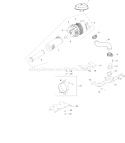 Page A Diagram and Parts List for CH25PS-68661  Kohler Engine