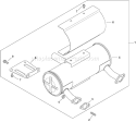 Page G Diagram and Parts List for CH730S-CH730-0005  Kohler Engine