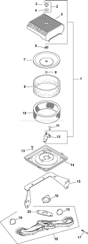 Page A Diagram and Parts List for CH740S-CH740-0092  Kohler Engine