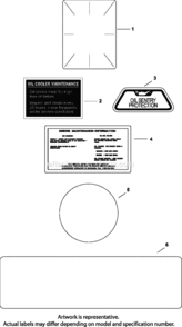 Decals_12-24-565 Diagram and Parts List for CH745-3113  Kohler Engine