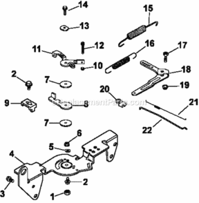 Engine_Controls_9-24-323 Diagram and Parts List for CH745-3113  Kohler Engine