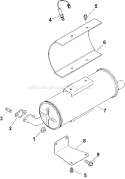 Page G Diagram and Parts List for CH745S-CH745-0004  Kohler Engine