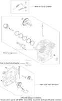 Page K Diagram and Parts List for CH20S-64691  Kohler Engine