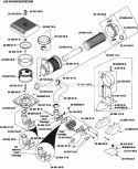 Page A Diagram and Parts List for CH750-3052  Kohler Engine