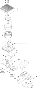 Page A Diagram and Parts List for CH750S-CH750-0005  Kohler Engine
