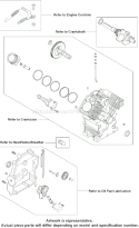 Part Location Diagram of 24522406 Kohler Ch750 Short Block