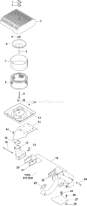 Page A Diagram and Parts List for CH750S-CH750-0017  Kohler Engine
