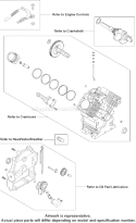 Page M Diagram and Parts List for CH20S-64691  Kohler Engine