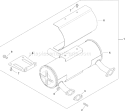 Page G Diagram and Parts List for CH750S-CH750-0027  Kohler Engine
