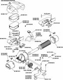 Part Location Diagram of 6216418-S Kohler Kit, Intake Manifold