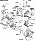 Part Location Diagram of 6275503-S Kohler Kit: Cyl Head Hardware-horiz