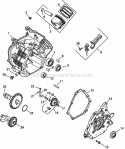 Page C Diagram and Parts List for CS10-931609  Kohler Engine