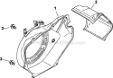 Blower_Housing_And_Baffles Diagram and Parts List for CS12-941620  Kohler Engine