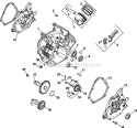 Page C Diagram and Parts List for CS12-941627  Kohler Engine