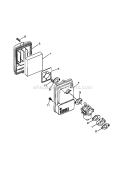 Page A Diagram and Parts List for CS10-931614  Kohler Engine