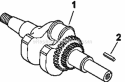 Page D Diagram and Parts List for CS12-941609  Kohler Engine